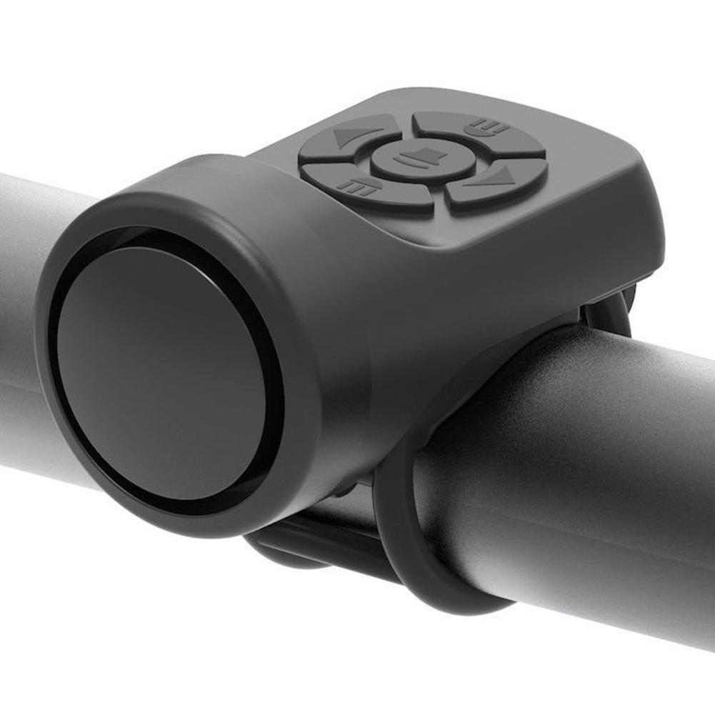 120dB Electronic Bike Horn Waterproof Bicycle bell Rechargeable Battery Loud Sound Suitable for Mountain Bike Road Bike