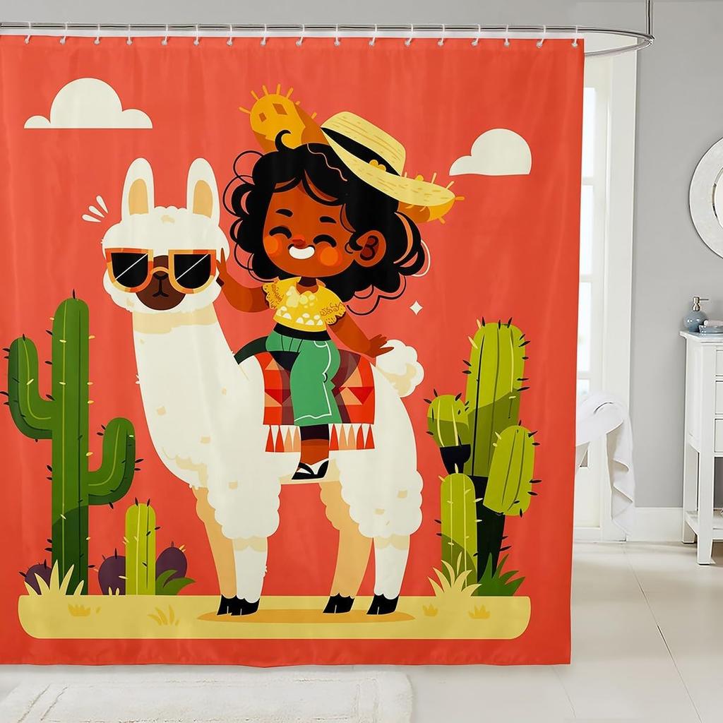 Yellow Rubber Duck Shower Curtain Set,Cute Swimming Duck Bathroom Decor for Kids,Kawaii Animal Bathroom Set Gifts for Pet Lovers