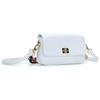 FILA Casual Fashion Simple Commuter PU Underarm Crossbody Handbag Women handbag Standard-White F13W221162F-WT