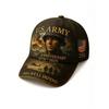 U.S. Army Tribute Hat | 250Th Anniversary Military Cap, "This We'Ll Defend" - Spandex Material, Street Style