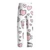 Men's Valentine's Day Printed Drawstring Long Pants Casual Pajamas