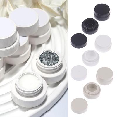 2-2.5ml Unikający Światła Żel do Wklepywania Paznokci Słoiczek Uchwyt na Lakier do Paznokci Etui Pudełko do Pakowania Manicure Organizer na Klej Uv Przenośny Plastikowy