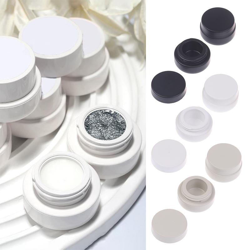 2-2.5ml Lichtvermeidend Nagel Klopfgel Tiegel Nagellackhalter Etui Verpackungskarton Maniküre UV Kleber Organizer Tragbar Kunststoff