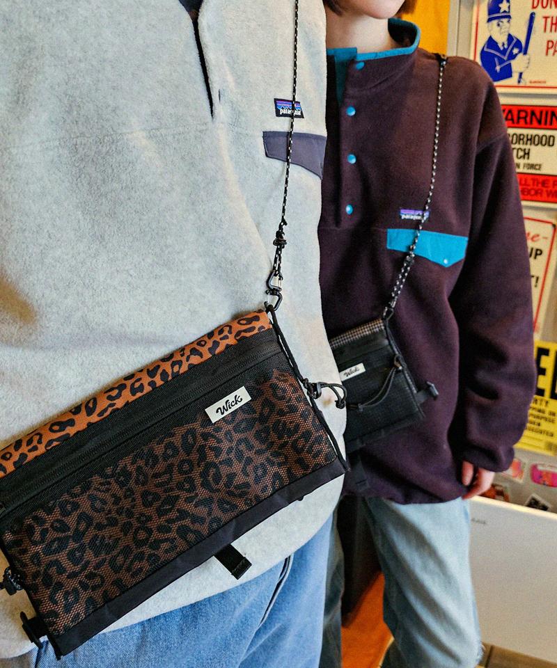 Wick Sacoche Bag - Leopard Print