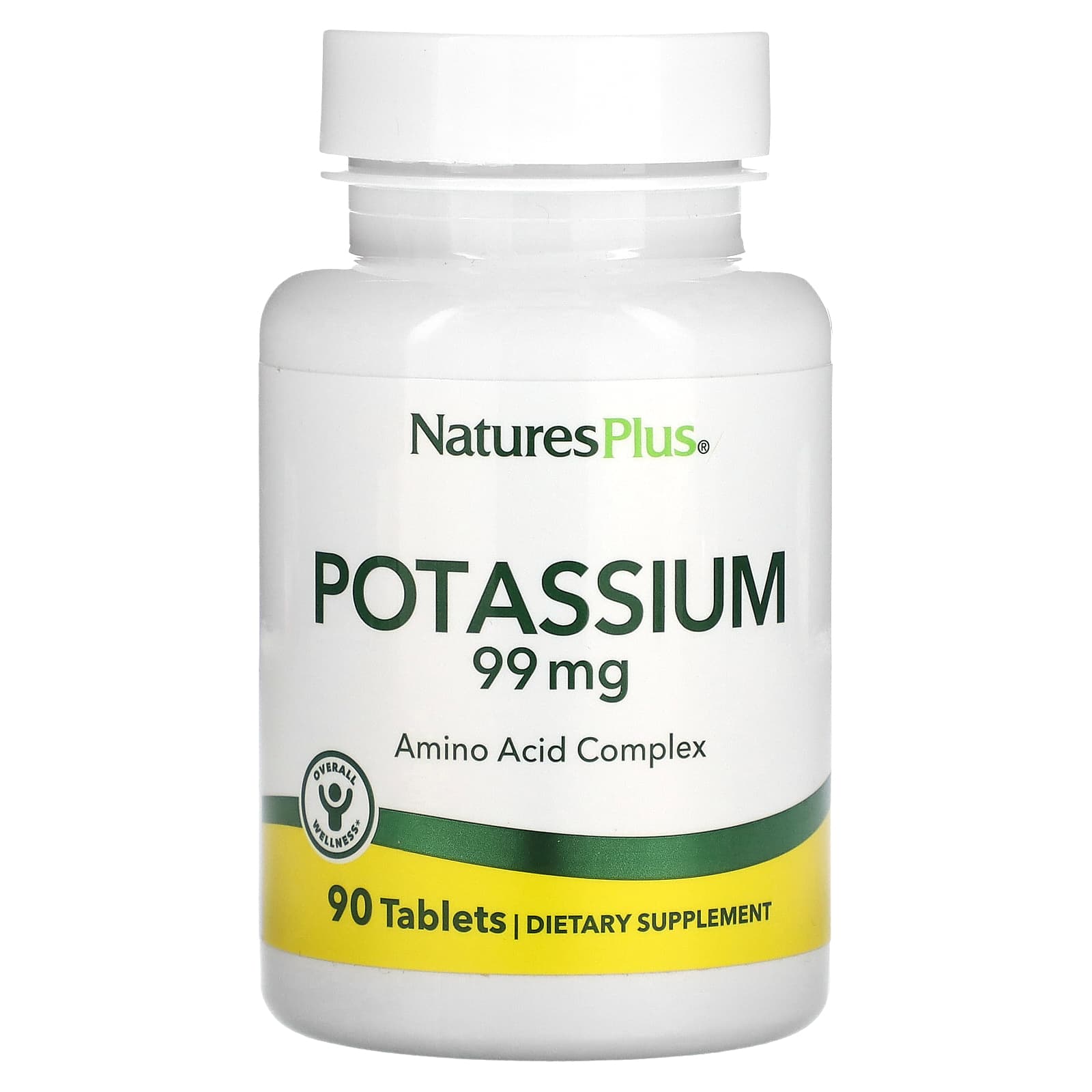 

Potassium, 99Mg, 90 Tablets