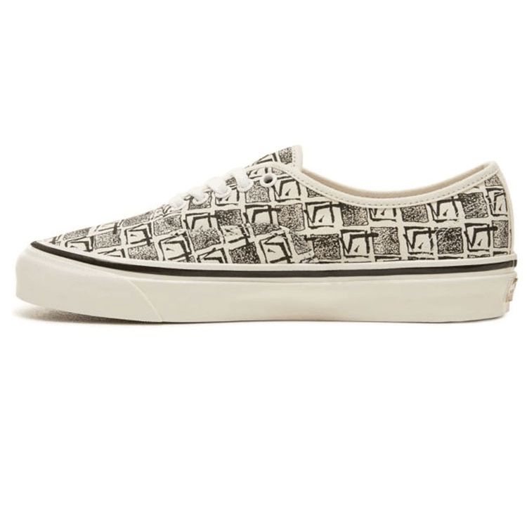 

Кроссовки унисекс Vans Authentic 44 DX Anaheim Factory Белый Черный VN0A38ENU6D