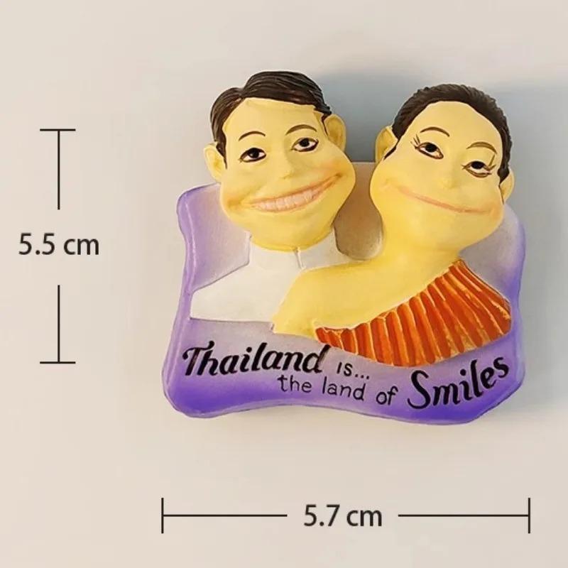 Thailand Souvenirs Phuket Fridge Magnets Home Decor Bangkok Refrigerator Stickers Wedding Gifts