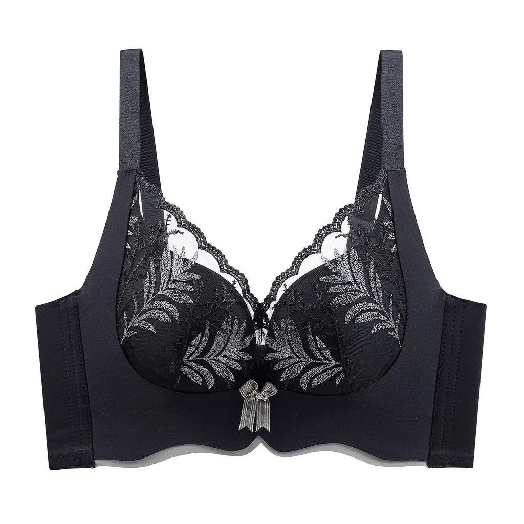 Adjustable Bra Sensational Inner Cup Lace Underwear Gathering Anti-Sagging Bra