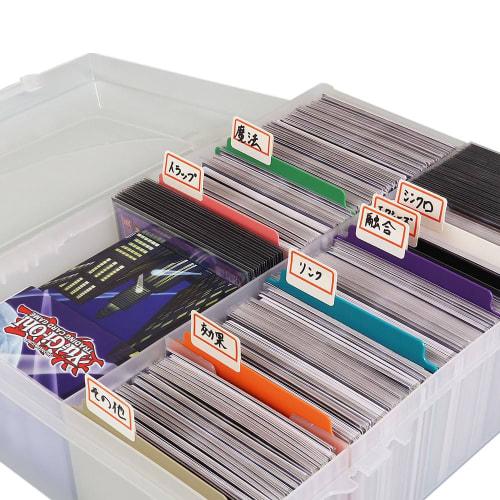 Hogodus Trading Card Separators, 10 Cards per Color, Storage and Organizing Supplies for MTG, Duel Masters, and Yu-Gi-Oh! Cards (TCG-SEP01)
