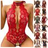 Ladies Erotic Lingerie Sexy Backless Lace Hollow Set Without Steel Rings