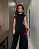 2026 Sleeveless Solid Color Top & Long Pants Set for Women - European & American Style