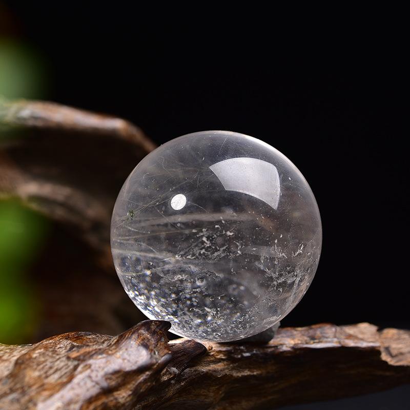 2cm White Crystal Balls Indoor Decorations Desktop Decorations