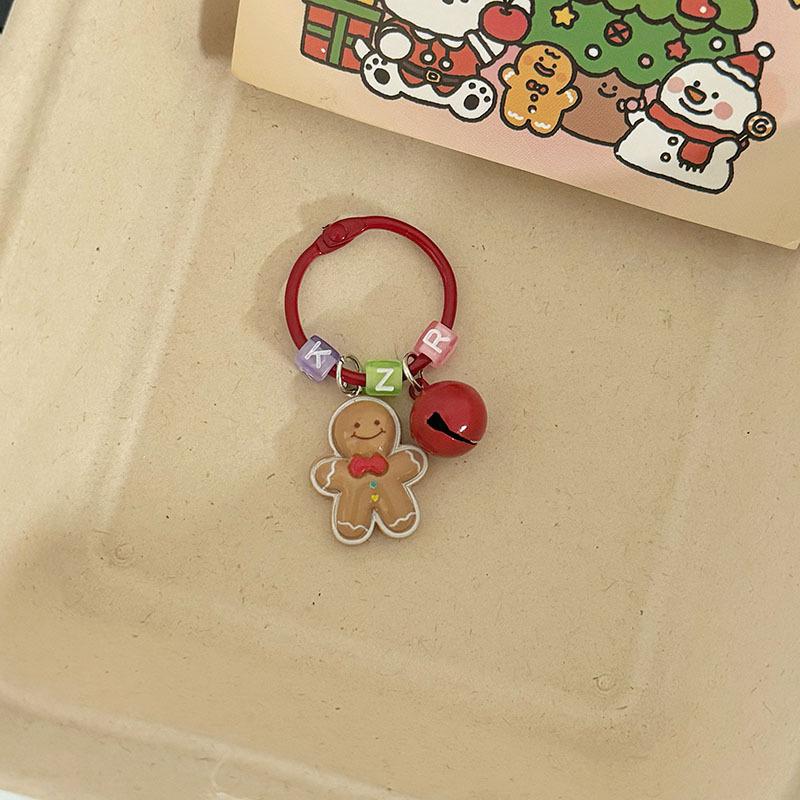 

Рождественский мультяшный милый Санта Клаус снеговик медведь подвеска рюкзак висячее украшение новогодние подарки A6