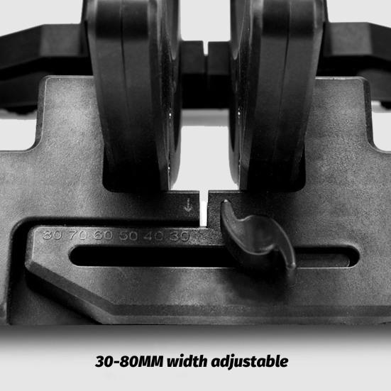 1Pc/1 Set Bike Parking Floor Stand 30-80MM Adjustable Anti-slip Heavy Duty Indoor Outdoor Garage MTB Mountain Road Bicycle Parking Rack Wheel Holder