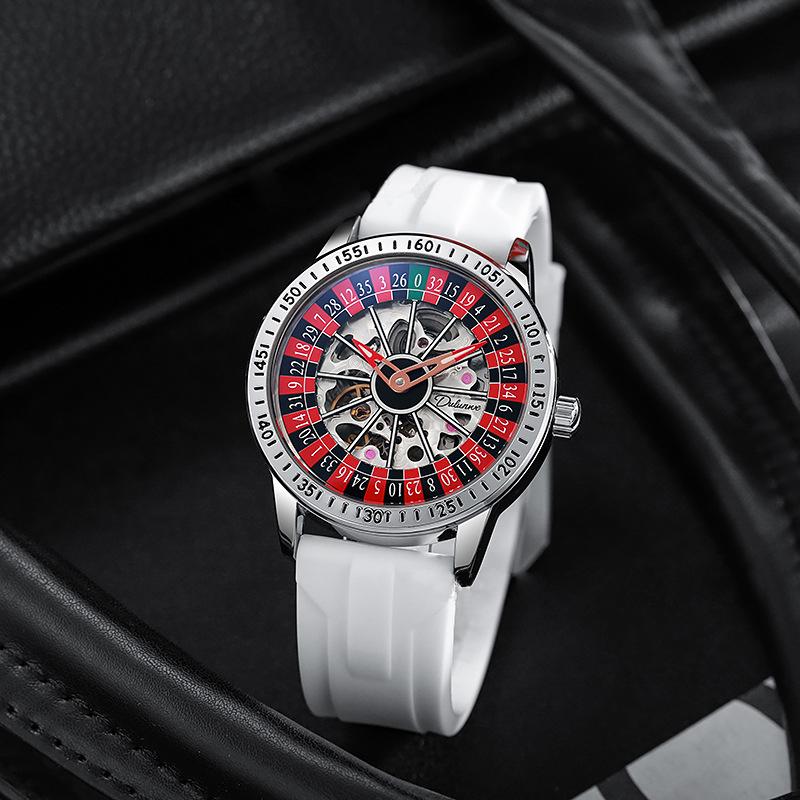 UTHAI CQ359  New Men Watch Gambling Table Fully Automatic Waterproof Trendy Mechanical Watch Clock Giftwatches for Man