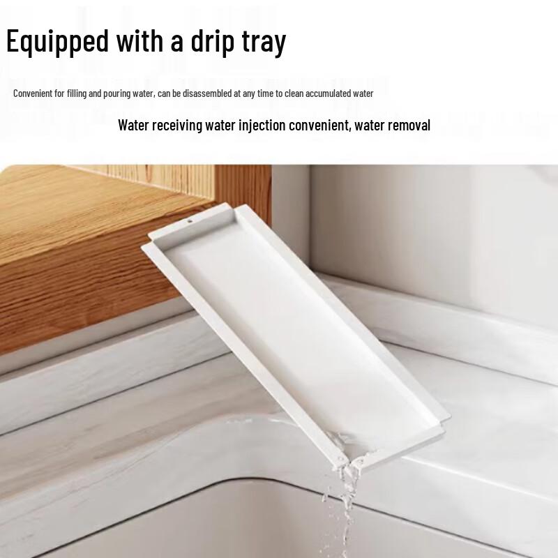 Modern No-Drill Wall-Mounted Kitchen Storage Rack