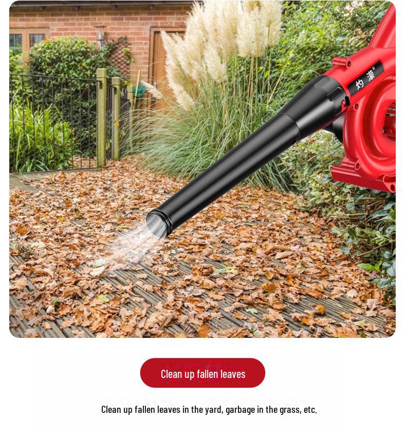 Rechargeable High-Power Turbo Fan & Lithium Electric Dust Blower Hair Dryer