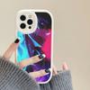 Cartoon-Figuren D-Dabi Handyhülle Hartleder Für IPhone 16 15 14 13 12 Mini 11 14 Pro Max Xs X Xr 7 8 Plus Fundas