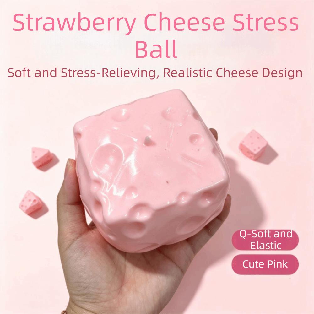 Hand Relax Cheese Squishy Moldable Handmade Ball Creative Crunch Squishy Student Prize