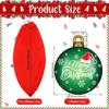 Giant Inflatable Christmas Decorated Ball - Inflatable Yard Decorations with Cute Pattern,  Durable and Reusable, Christmas Yard Decorations,