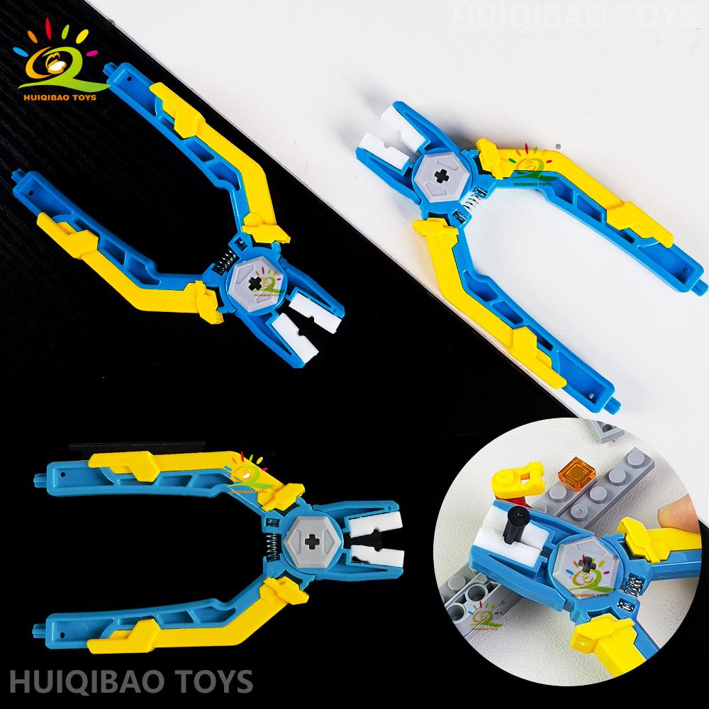 

Dismantled Device Building Blocks Technical Series Accessories Pliers Tongs Tool Bricks Parts Toys For Children Kids