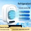 Portable Mini Air Conditioner Fan with Humidifier – Desktop Electric Spray Cooling Fan