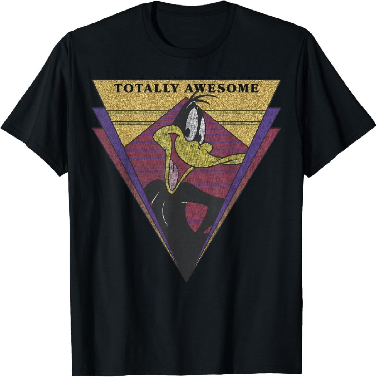 Looney Tunes Daffy Duck Totally Awesome Portrait T-Shirt XXXXXL разноцветный