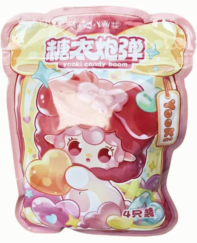 

Yooki Цукеркові Бум Фігурки Сліпа [YooKiYoo Art] (Коробка на 4 предмети) [Іграшка-арт]