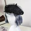 Summer Beret Caps for Women Breathable Mesh Design Solid Color Beret Ideal Gifts for Friends Family