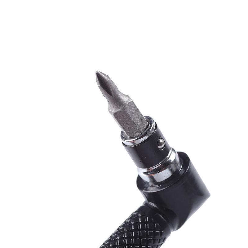L-Shaped Right-Angle Dual-Use Screwdriver with Bit Handle