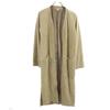 Ron Herman Long Rum Leather Coat XS Beige Sheep Leather Women Used