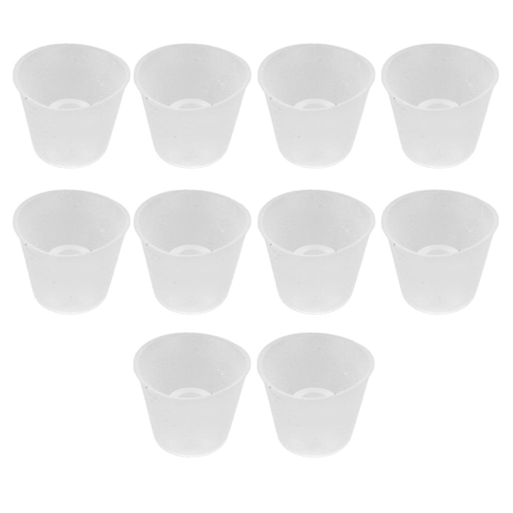 10pcs Replacement Earbud Silicone Cone Shaped Earbud Tips Set for Hearing Amplifier