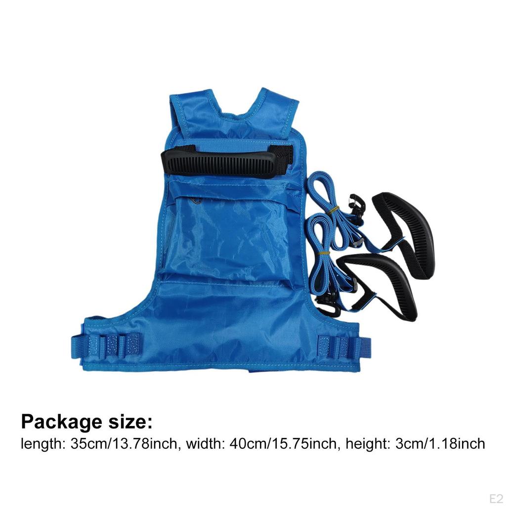 Kinder';s Ski- und Snowboardgurte, Auffanggurte mit Aufbewahrungstaschen,