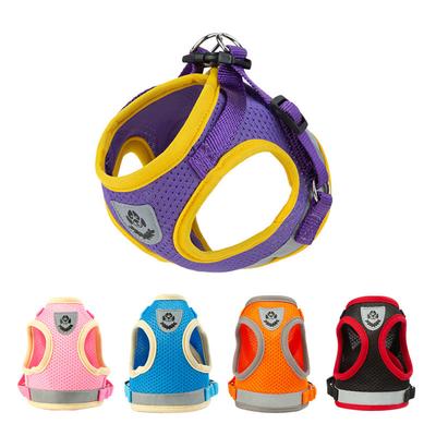 Dog Harness Vest Set Dog Strap With Adjustable Reflective Breathable Strap Dog Vest Strap With Suitable For Small Dogs And Cats