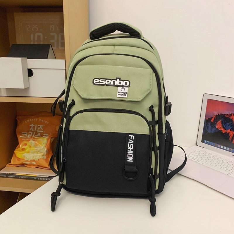 New Japanese ins tooling trend high school student backpack large capacity outdoor sports break backpack men