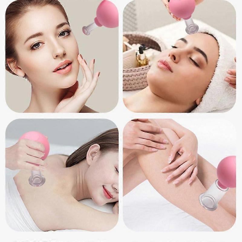 Facial Cupping Set - Anti-Aging Facial Care Tool, Gua Sha Board, Wrinkle Massage, Vacuum Suction Therapy for Face, Legs, Arms, Back, Shoulders