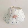 Wide Brim Empty Top Kids Sunhat Korean Style Children's Fisherman Hat Baby Sun Shading Hat  Baby