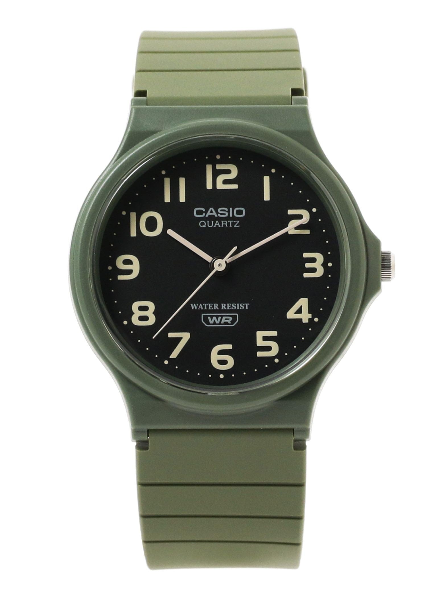 

BEAMS BOY CASIO MQ24 COLOR Women s Watch, green, Bracelet Type