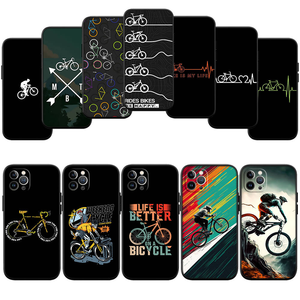 Cycling Bicycle New Phone Case for iPhone 6 6s 7 8 11 12 13 14 15 16 17 16E XS Pro Max XR X SE Air