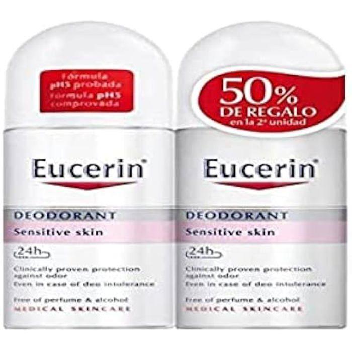 Déodorant - EUCERIN - Roll On Duplo - Sans sels d'aluminium - Mixte - Pour adultes
