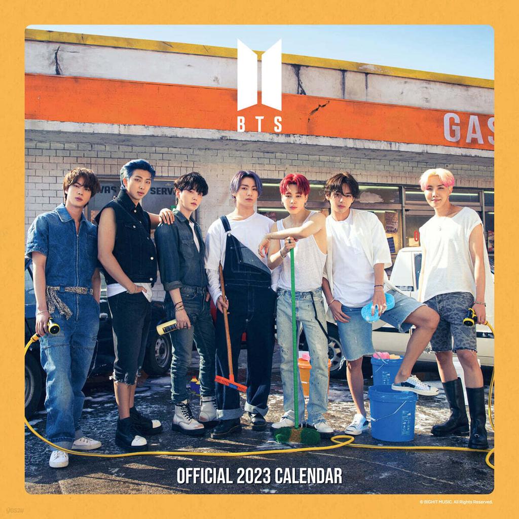 BTS - 2023 Wandkalender (Offizieller BTS Bangtan Boys 2023 Kalender)