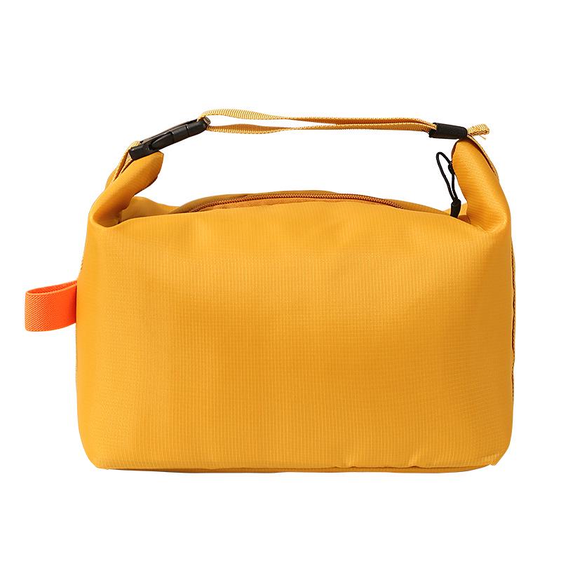 Japanese Style Insulated Lunch Bag - Large Capacity Bento Box with Thick Aluminum Foil for Office Workers