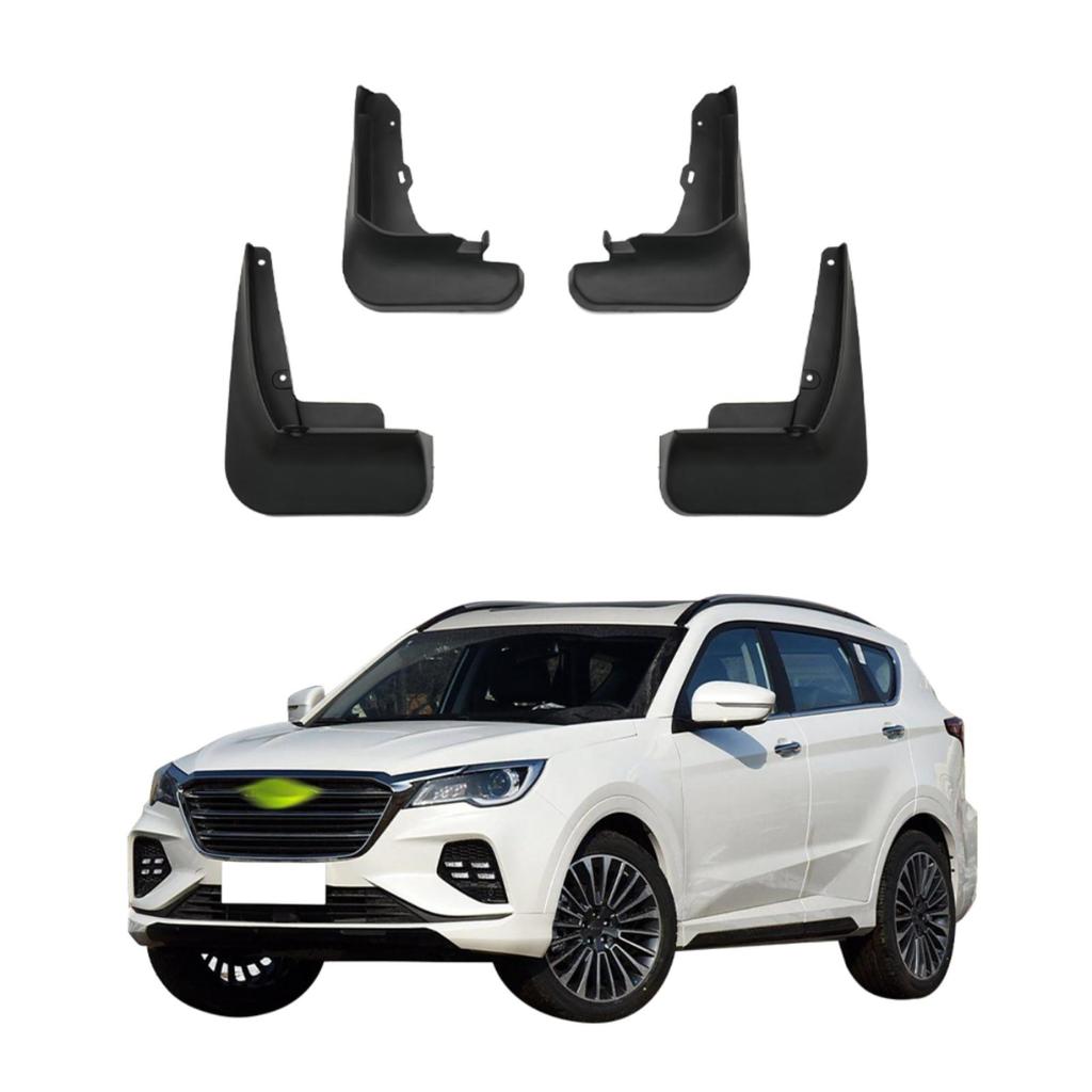 4PCS Car Mud Flaps Splash Guards Mudguards Car Mud Flaps Compatible with Chery Jetour X70 2020 2021 2022