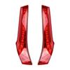 Car Flashing 1Set Rear Running Tail Pillar Lamp Break Lights Kit For Honda Fit Jazz 2014 2015 2016 2017 2018 12V Warning Signal