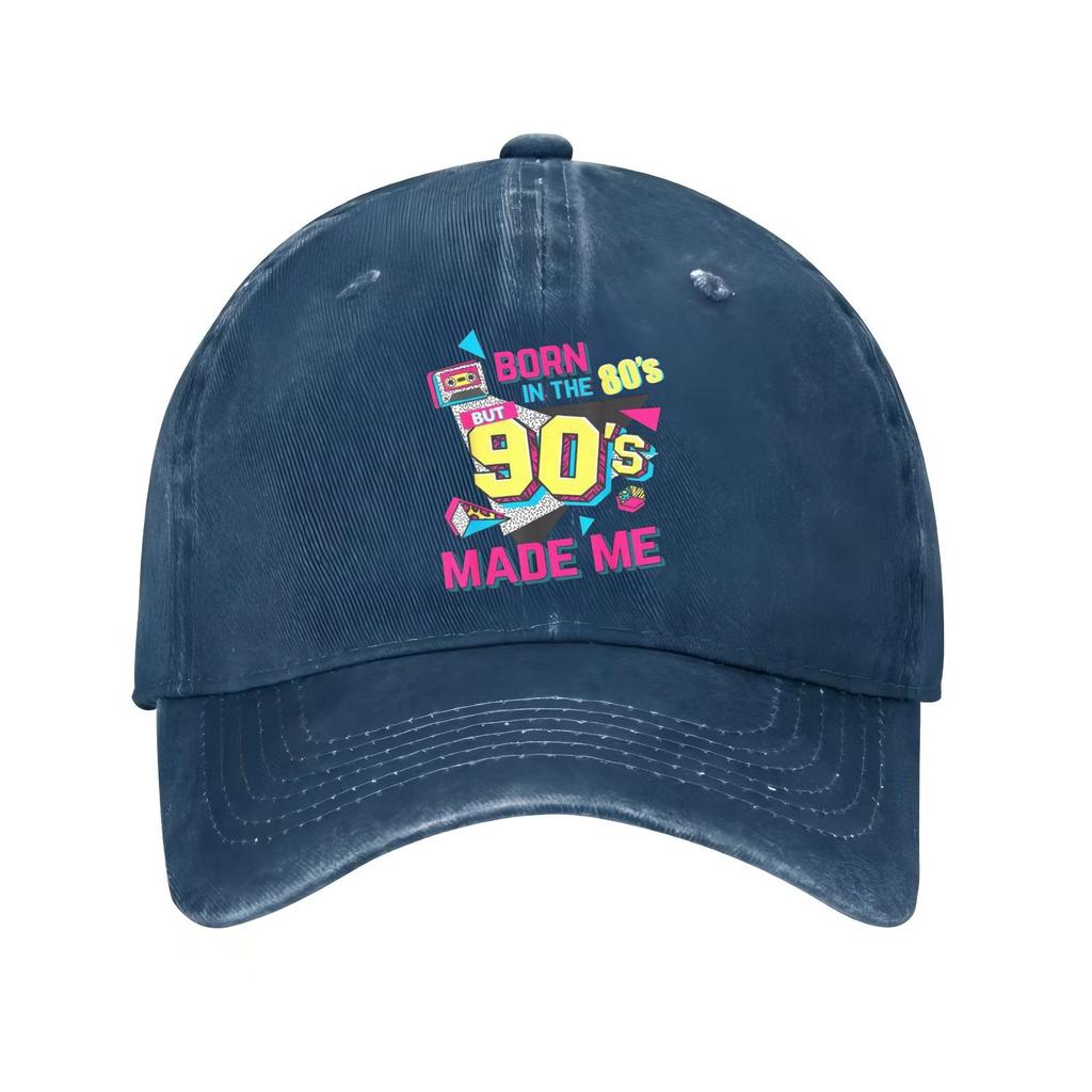 Born in the 90s Made Me Retro 80s Style Baseball Cap Vintage Adjustable Cotton Dad Hat