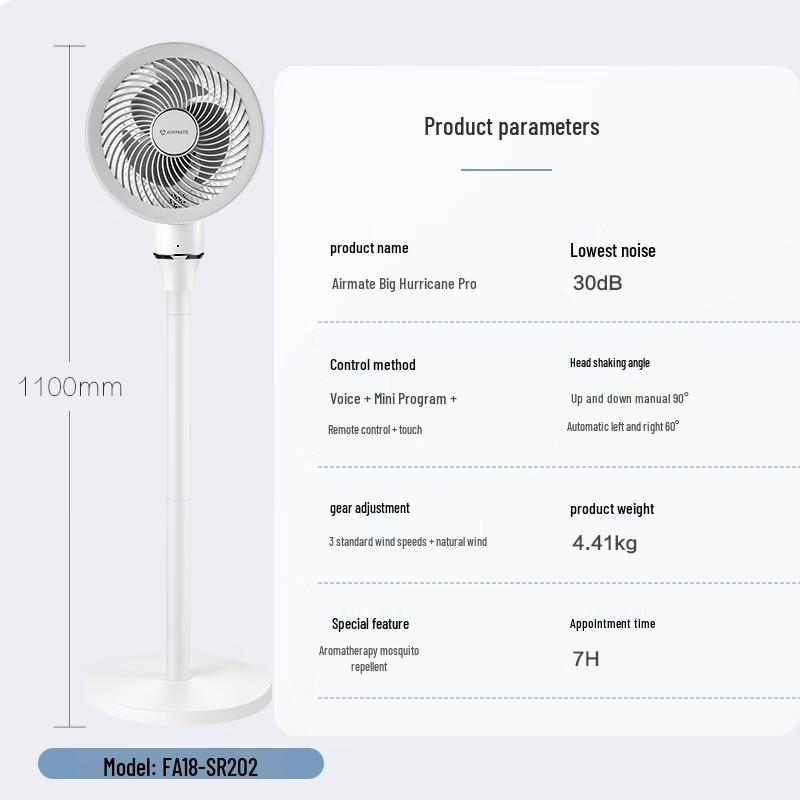 Airmate Big Hurricane Air Circulator Fan