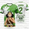 2026 One Piece Graphic T-shirt Japanese anime football jerseys Sports Dry Quickly  T-Shirt Children's Clothing Tee