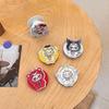 Cartoon Figure Retractable Phone Holder: Cute, Portable, Foldable Desktop Sticker