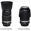 Reversible Lens Hood Shade Protector, ET-60 Compatible, Canon Canon Compatible RF 75-300mm f/4.0-...