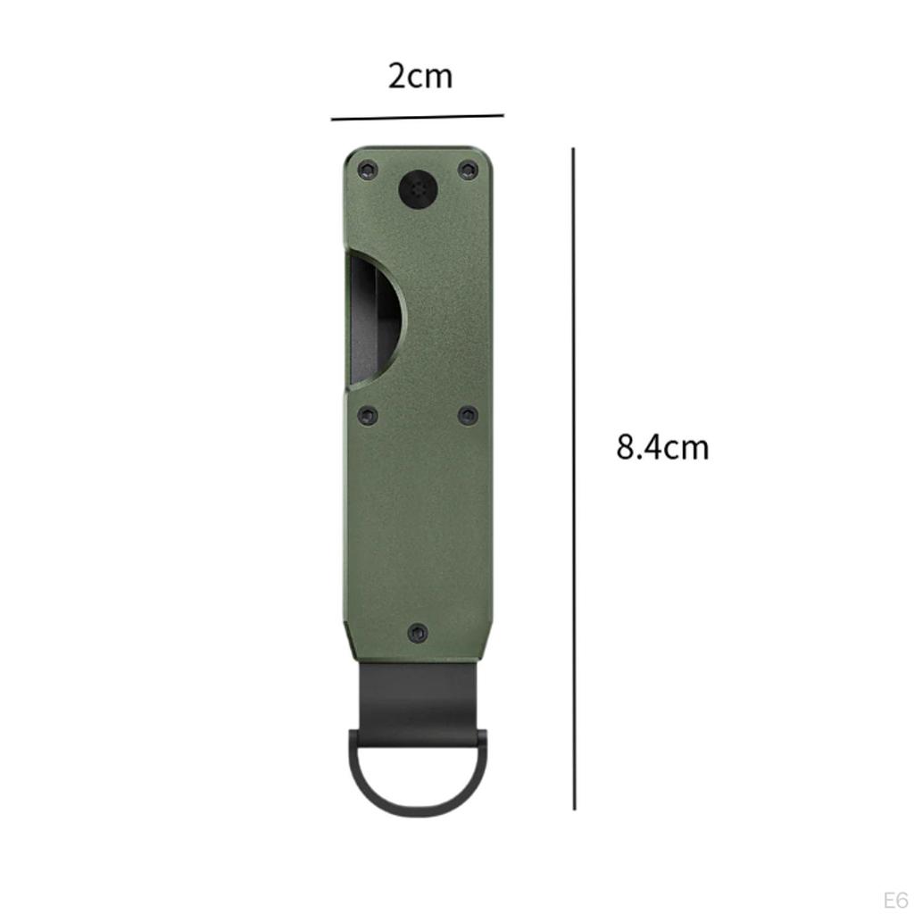 Key Organizer Kompakt metall Lättvikts Minimalistisk nyckelhållare